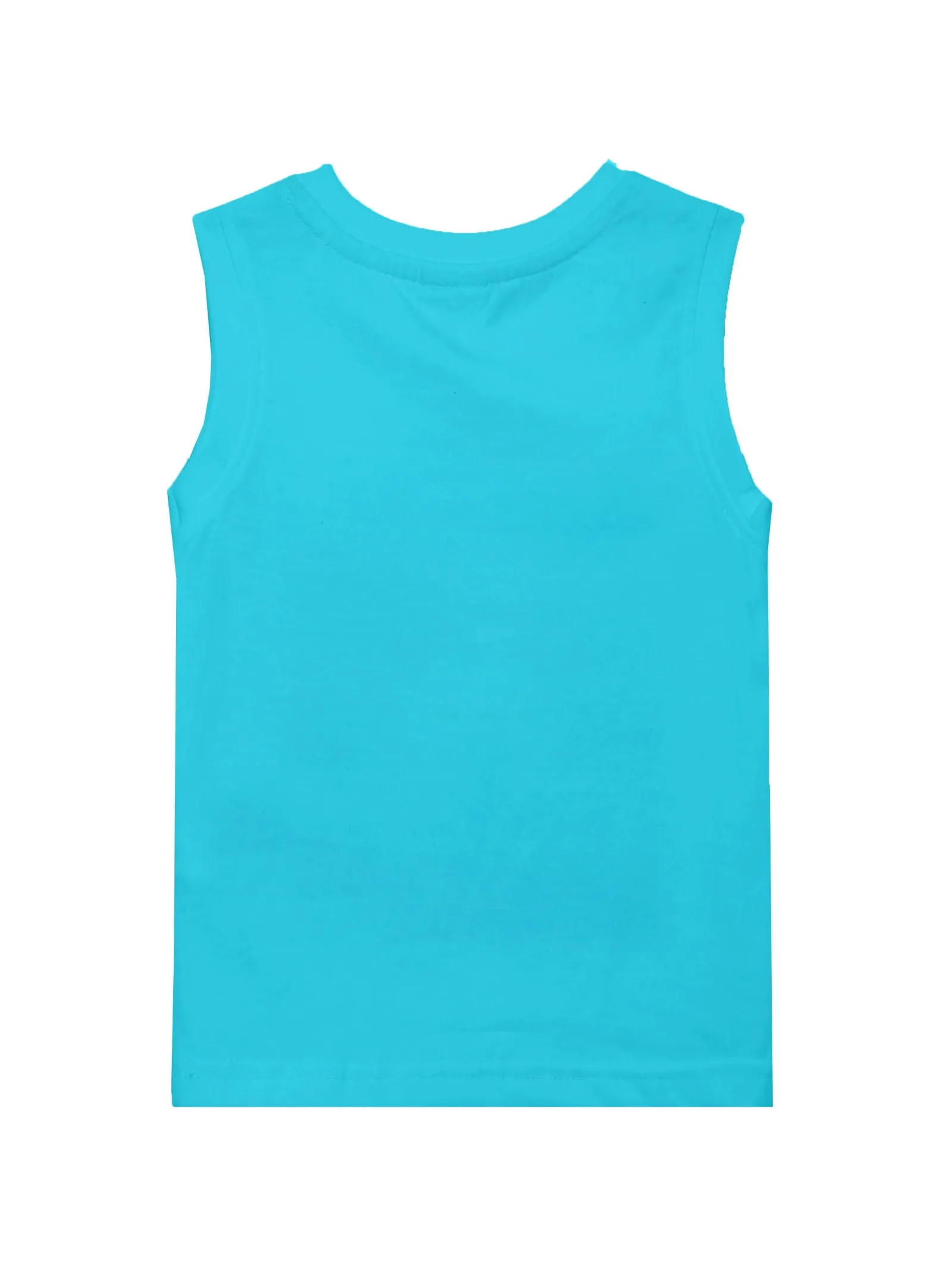 Boys Round Neck Sleeveless Tee Pack of 3