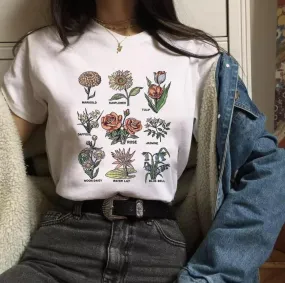Flower Floral T-Shirt 🌻🌷